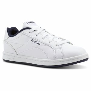 Adidasy Dziecięce Reebok Royal Complete Clean Białe/Granatowe PL 13RABOH